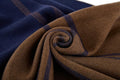 Men'S Winter Cashmere Feel Australian Wool Soft Warm Knitted Scarf