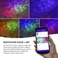 Sky Lite 2.0 - RGB LED Laser Star Projector, Galaxy Lighting, Nebula Lamp (Blue Stars, Smart App)