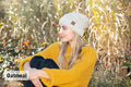 Trendy Warm Oversized Chunky Soft Oversized Cable Knit Slouchy Beanie